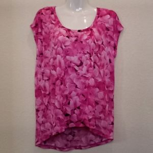 Michael Kors Pink Floral Hi Low Top